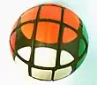 3×3×3 spherical puzzle