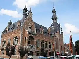 Town hall and belfry