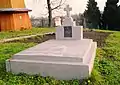 The grave of the priest Kazymyr Hermak (1862 - 1934)