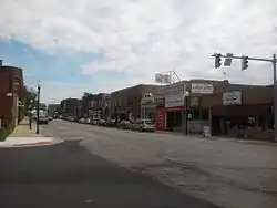 Commercial Avenue in downtown Lowell