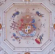 Ceiling at the entrance