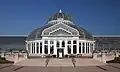 Entrance to the conservatory