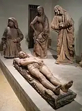 Niccolò dell'Arca, Lamentation (detail), 1463–1490, Santuario di Santa Maria della Vita, Bologna