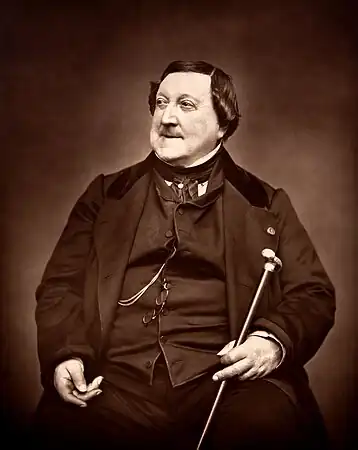 Gioacchino Rossini by Carjat, 1865
