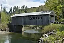 Comstock Covered Bridge Montgomery Vermont
