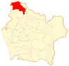 Location of the commune of Angol in Araucanía Region