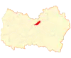 Map of Coinco in the O'Higgins Region