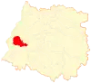 Map of Empedrado commune in the Maule Region