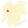 Map of Lo Prado commune within Greater Santiago