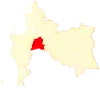 Location of Nacimiento commune in the Bío Bío Region