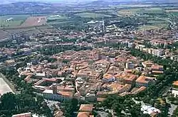 Aerial view of Grosseto