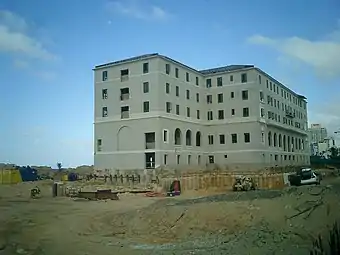 The Condado Vanderbilt Hotel under reconstruction in 2006