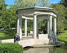 The World War Memorial Pavilion was dedicated in 1931