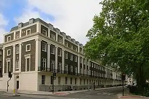 Numbers 29–45 and Attached Railings Including Connaught Hall, University of London (numbers 36–45)