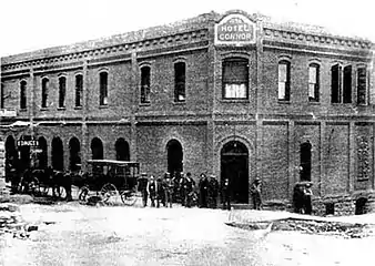 The Connor hotel in 1899.