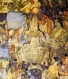 Cave painting of Vijaya