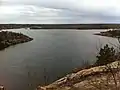 View for the mountains at Lake Laurentian Conservation Area