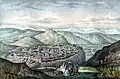 City of Constantine, capital of eastern beylik, by Léon Galibert (1844)