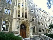 Entrance to Copley Hall