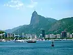 Corcovado seen from Urca
