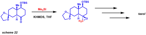 corey-chaykovsky total synthesis example