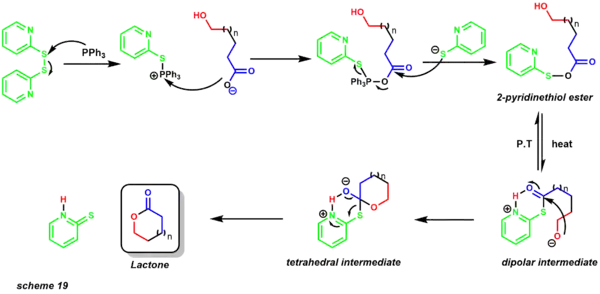 mechanism of Corey-Nicolaou macrolactonization