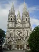 Saint Fin Barre's Cathedral, Cork city. Founded in 1879 on a 7th-century site