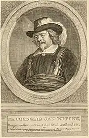 Cornelis Jan Witsen, engraved by Jacobus Houbraken (1698-1780)