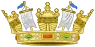 A depiction of a naval crown