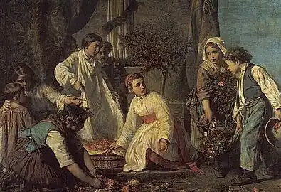 La Fête-Dieu, 1855