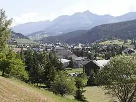 A general view of Corrençon