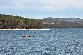 Cortegada Island from Vilagarcía de Arousa