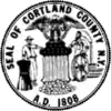 Official seal of Cortland County