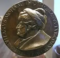 First medal of Mehmet II, by Costanzo da Ferrara, circa 1478.