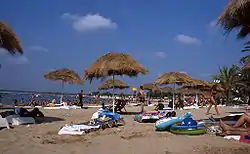 Sunbathers on the Latakian Cote d'Azur