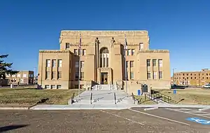 Cottle County Courthouse in Paducah