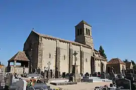 The church in Coulandon