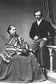 Count Mannerheim with his wife Countess Hélène Mannerheim