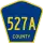 County Route 527A marker