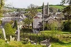 View of Bailieborough and the Church of Ireland church