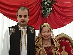 A Muslim couple in India