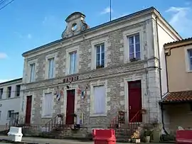 The town hall in Couthures-sur-Garonne
