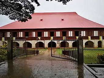 exterior of the convent, after repair September 2019