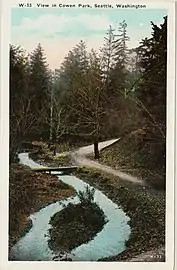 Ravenna Creek in 1909