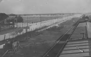 Photo of 1913 flood at Crabb Switch