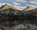 Craig Mountain (left) and Ice Lake