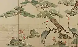 Cranes, Pines, and Bamboo