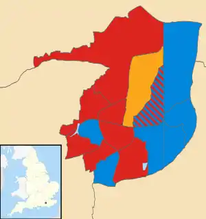 2004 results map