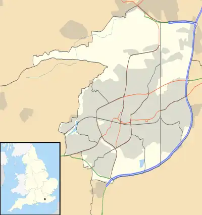 Beehive, Gatwick Airport is located in Crawley