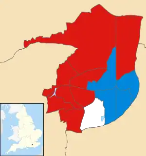 2023 results map